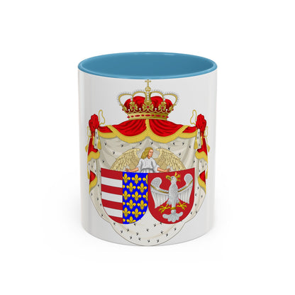 Coat of arms of Jadwiga of Poland - Accent Coffee Mug