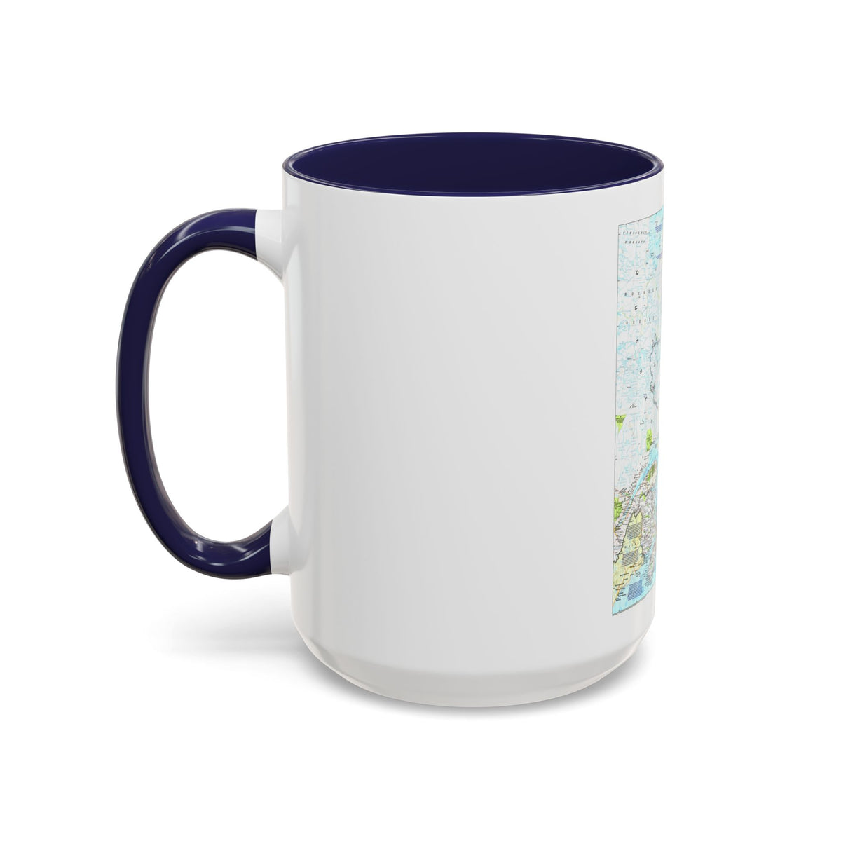 Canada - Atlantic 1 (1992) (Map) Accent Coffee Mug