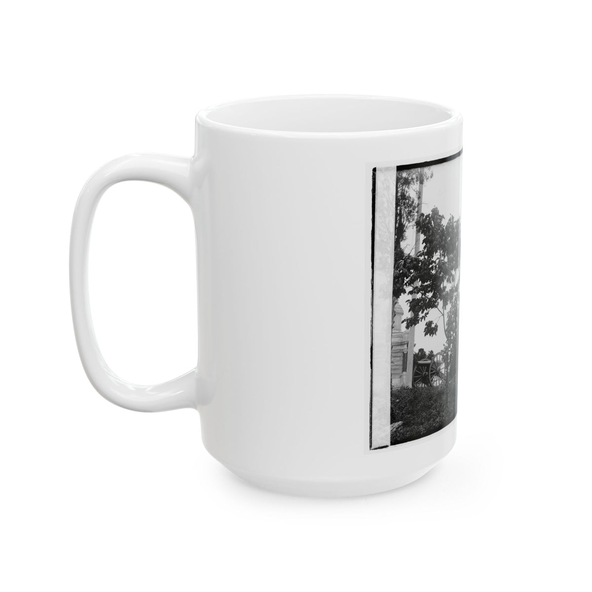 3rd Maryland Infantry, U.S.A. & Latrobe's Battery, C.S.A. Monument, Chattanooga, Tennessee (U.S. Civil War) White Coffee Mug