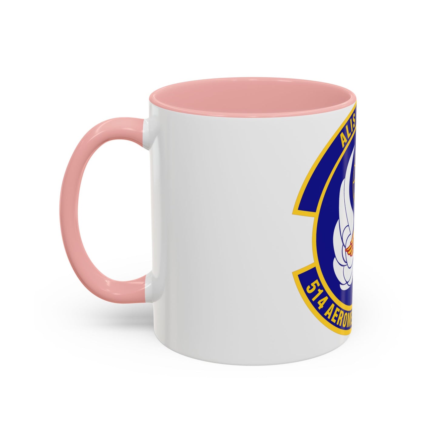 514th Aeromedical Evacuation Squadron (U.S. Air Force) Accent Coffee Mug