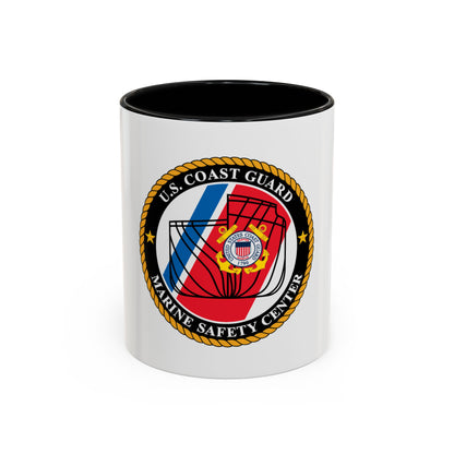 USCG MARINE SAFETY CENTER (U.S. Coast Guard) Accent Coffee Mug
