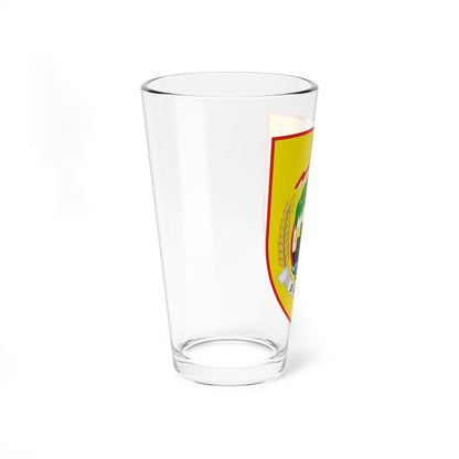Seal of Sragen Regency (Indonesia) (Coat of Arms) Pint Glass 16oz