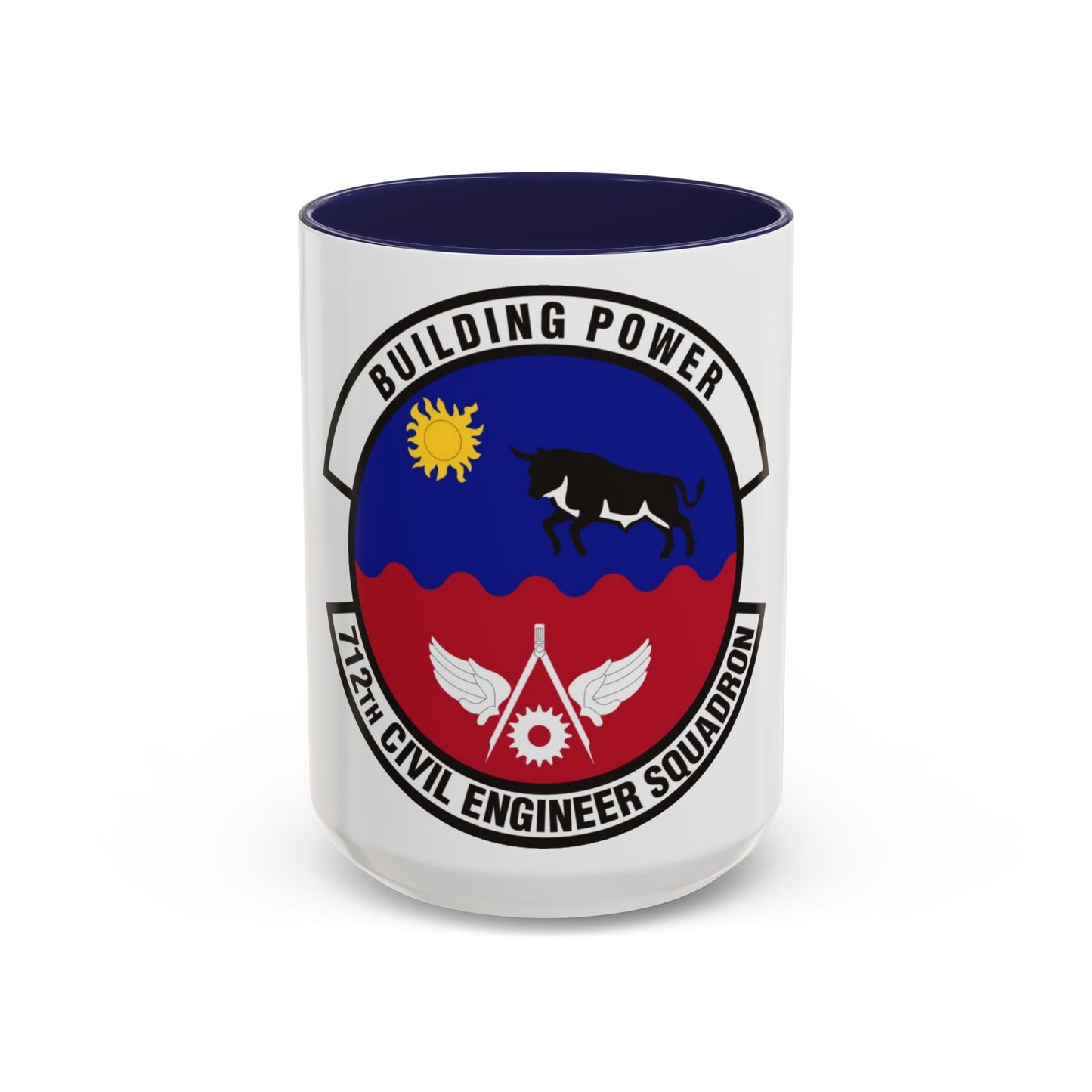 712th Civil Engineer Squadron (U.S. Air Force) Accent Coffee Mug