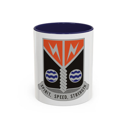 58 Signal Battalion (U.S. Army) Accent Coffee Mug