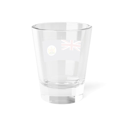 Flag of Hong Kong 1959 Construction (China) Shot Glass 1.5oz