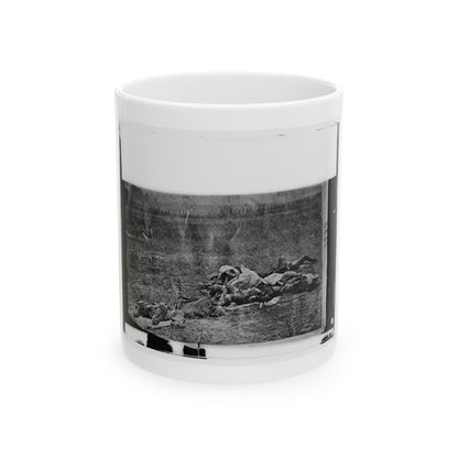 Antietam, Maryland. Dead On Battlefield (U.S. Civil War) White Coffee Mug