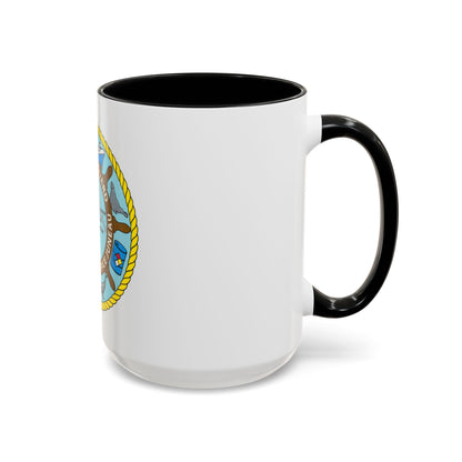 USCG Marine Safety Office Juneau (U.S. Coast Guard) Accent Coffee Mug