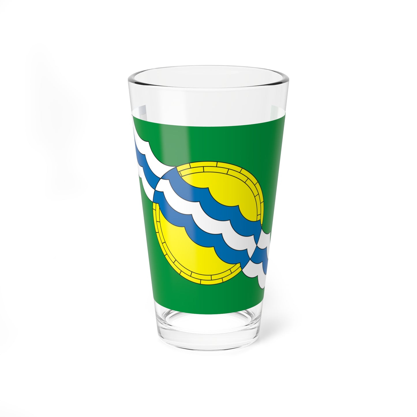 Flag of Nekrasovka (Russia) Pint Glass 16oz