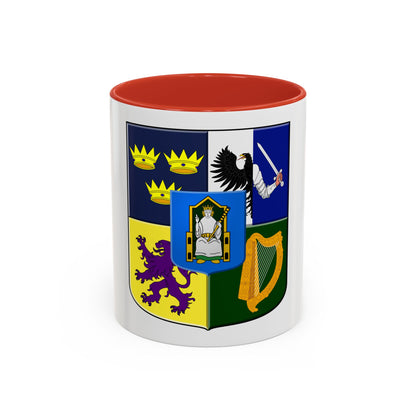 Provincial arms of Ireland, 1651 - Accent Coffee Mug