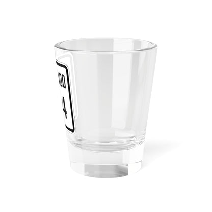 Colorado 134 1946 (Colorado) (Road Sign) Shot Glass 1.5oz-Go Mug Yourself
