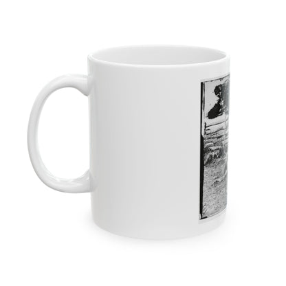 Antietam, Maryland. Bodies Of Dead, Louisiana Regiment (U.S. Civil War) White Coffee Mug