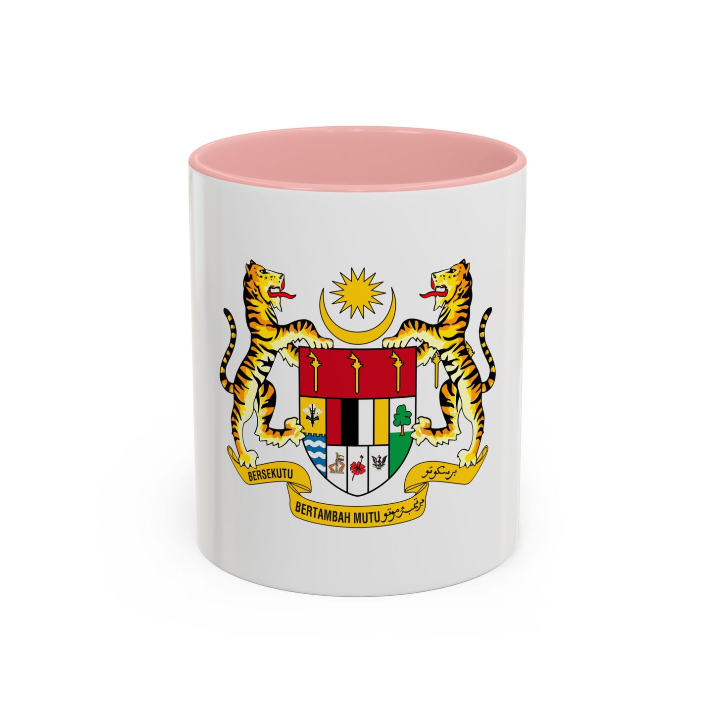 Coat of arms of Malaysia (1973-1982) - Accent Coffee Mug