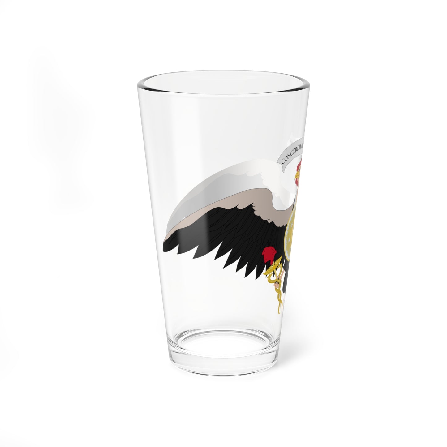 Coat of arms of Venezuela 1812 (Venezuela) (Coat of Arms) Pint Glass 16oz
