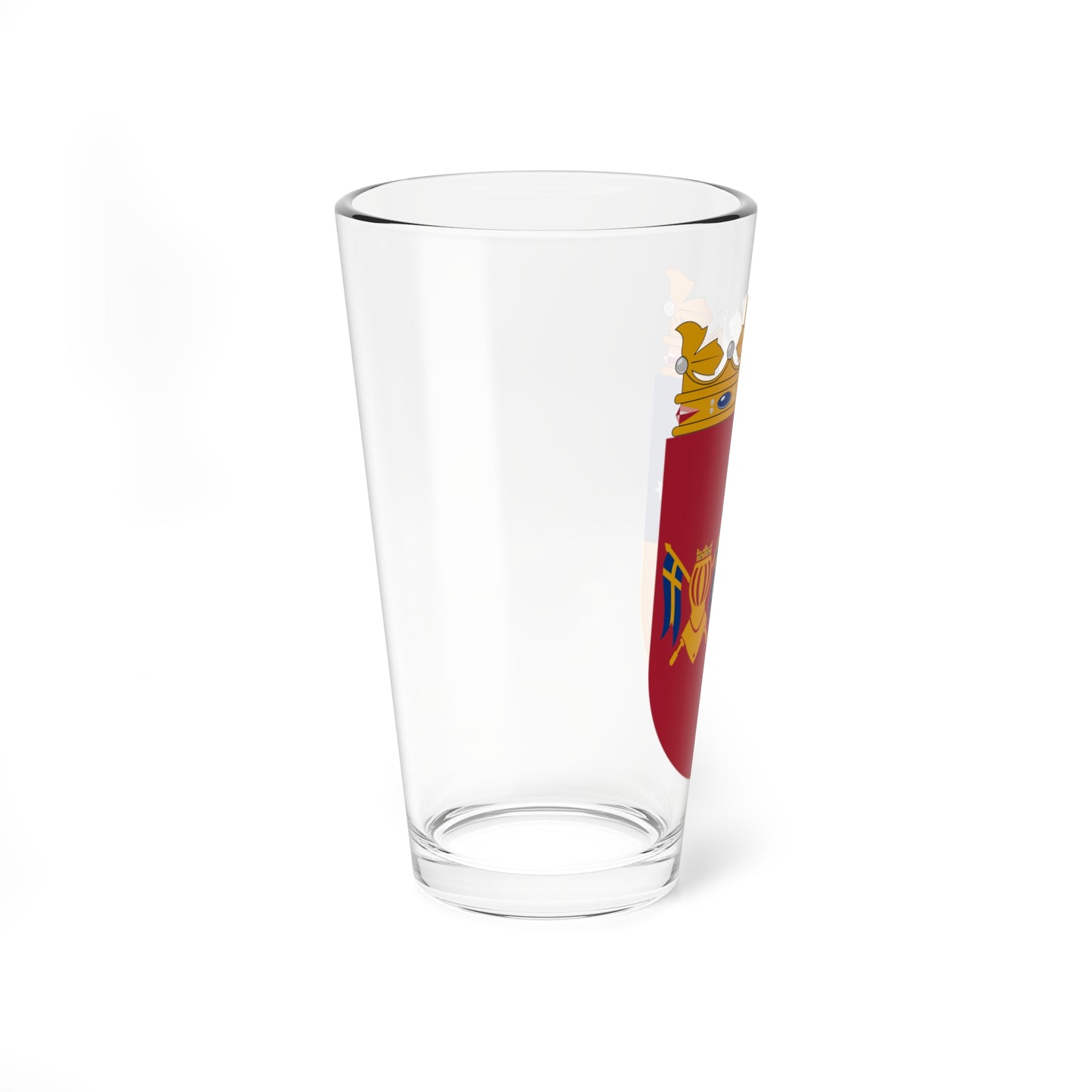 Coat of Arms of Turku and Pori Province (Finland) (Coat of Arms) Pint Glass 16oz