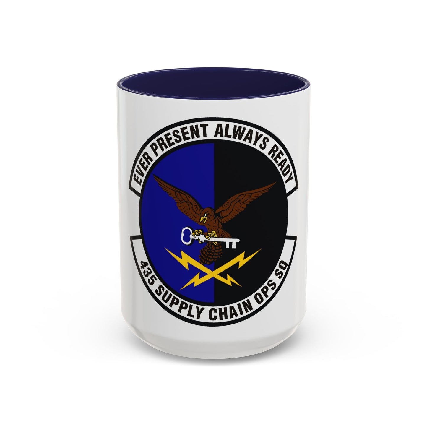 435th Supply Chain Operations Squadron (U.S. Air Force) Accent Coffee Mug
