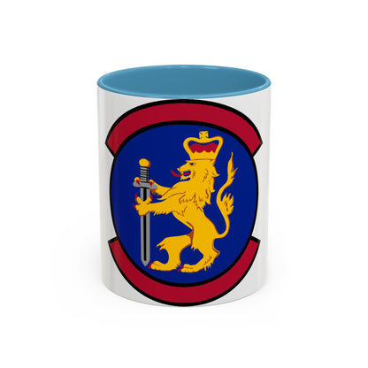 100 Security Forces Squadron USAFE (U.S. Air Force) Accent Coffee Mug