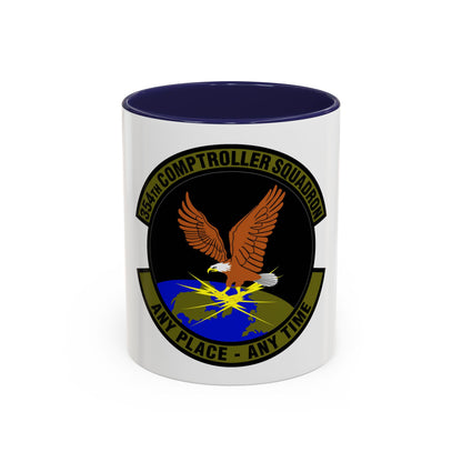354th Comptroller Squadron (U.S. Air Force) Accent Coffee Mug