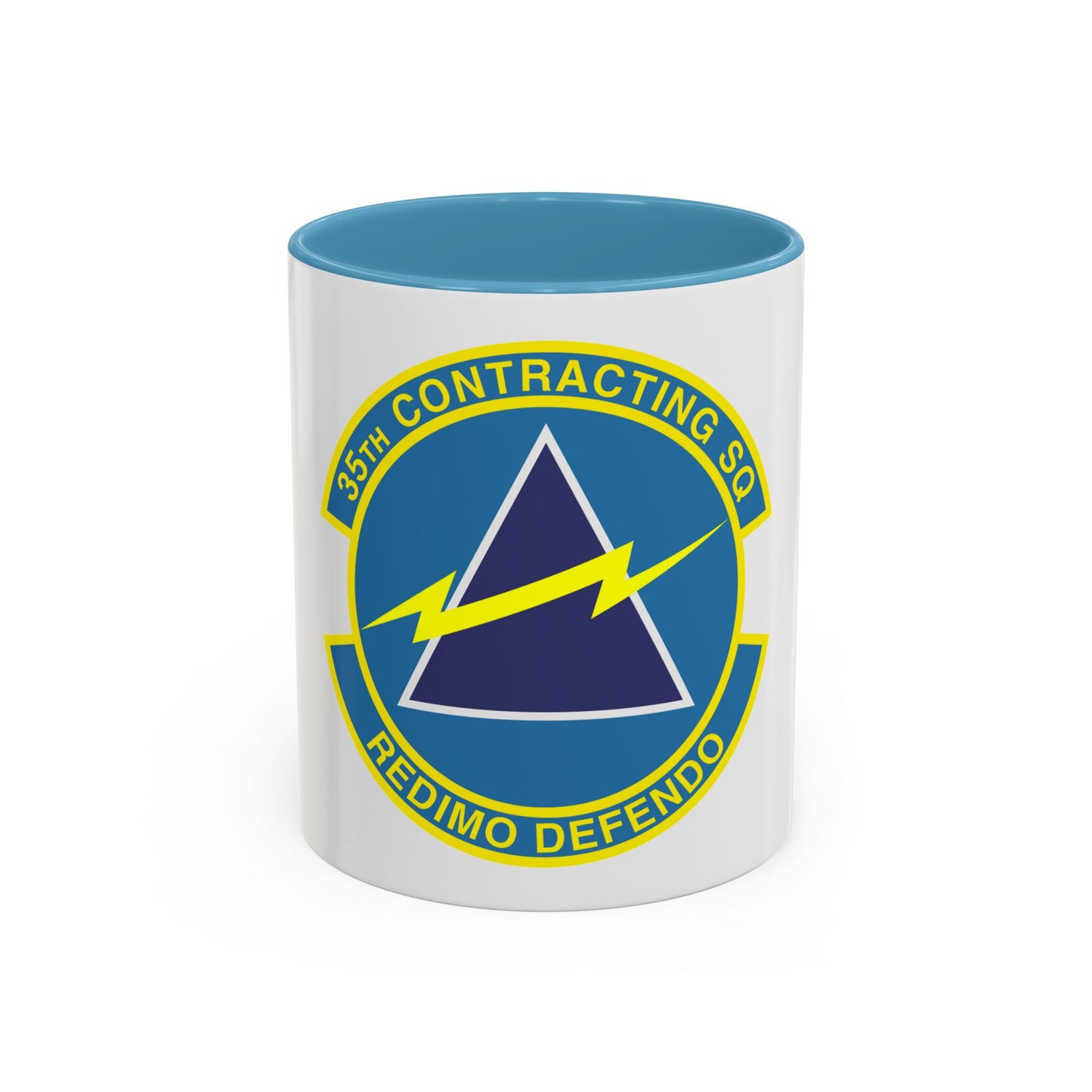 35th Contracting Squadron (U.S. Air Force) Accent Coffee Mug