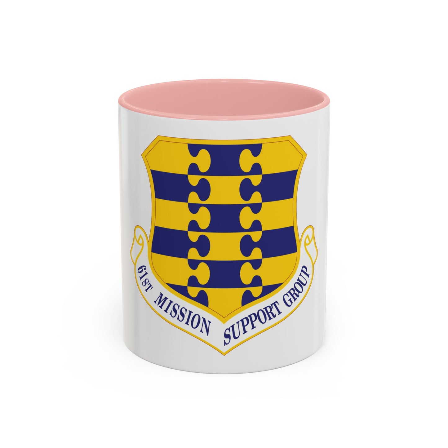 61st Mission Support Group (U.S. Air Force) Accent Coffee Mug