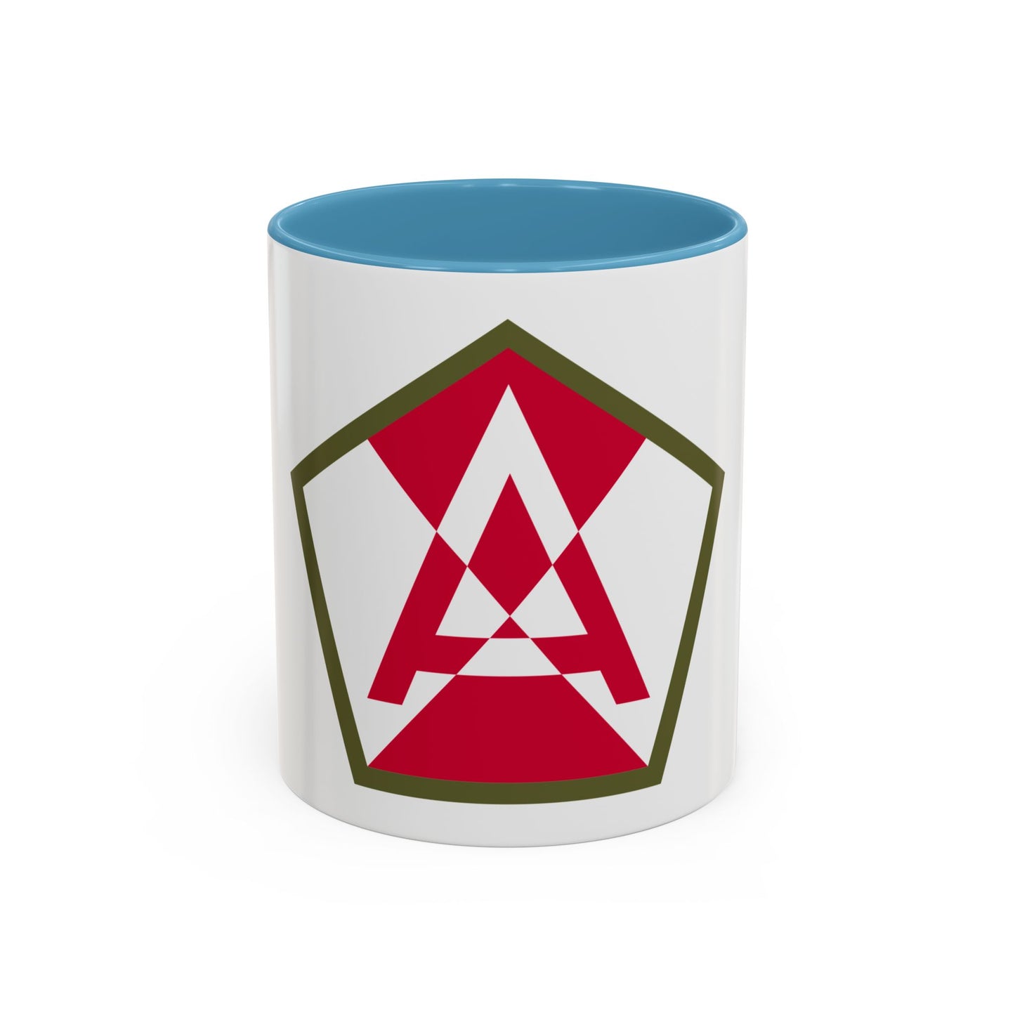 Fifteenth United States (U.S. Army) Accent Coffee Mug