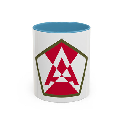 Fifteenth United States (U.S. Army) Accent Coffee Mug