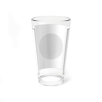 Flag of Japan monocrome (Japan) Pint Glass 16oz