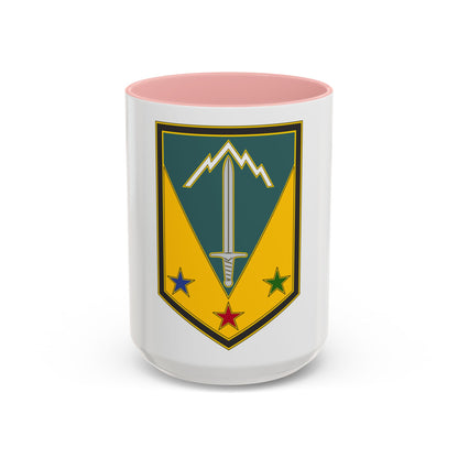 3 Maneuver Enhancement Brigade (U.S. Army) Accent Coffee Mug