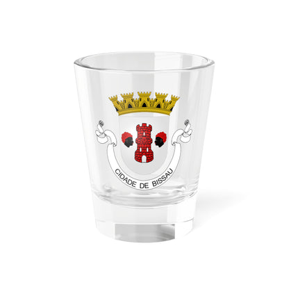 Coat of Arms of Bissau 1941-1974 (Coat of Arms) Shot Glass 1.5oz