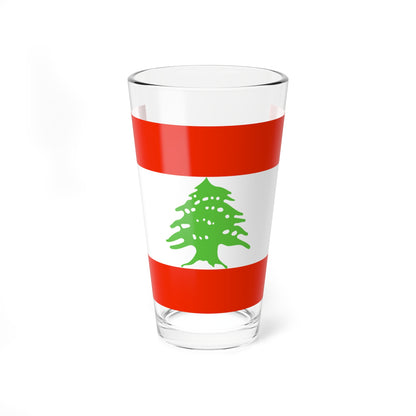 Flag of Lebanon WFB 2000 (Lebanon) Pint Glass 16oz