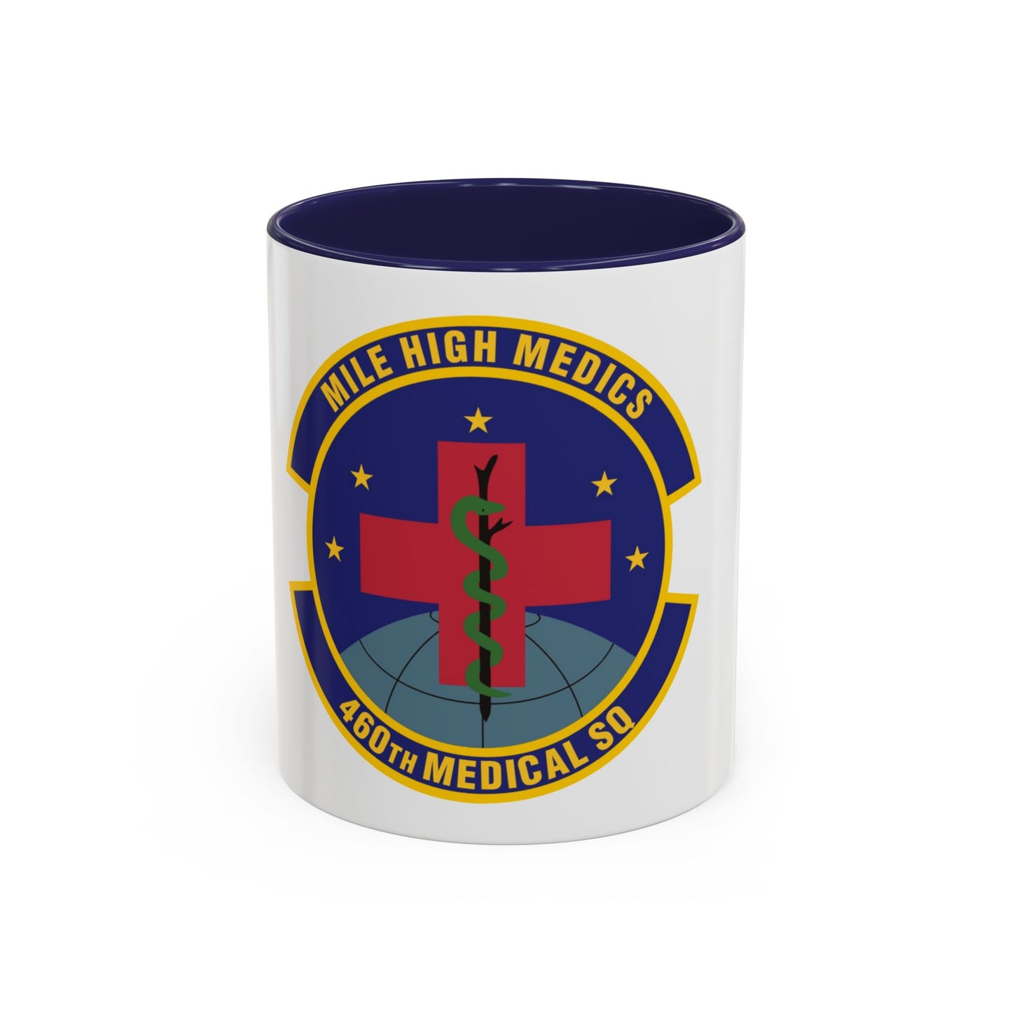 460th Medical Squadron (U.S. Air Force) Accent Coffee Mug