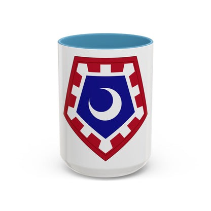 117 Engineer Brigade (U.S. Army) Accent Coffee Mug