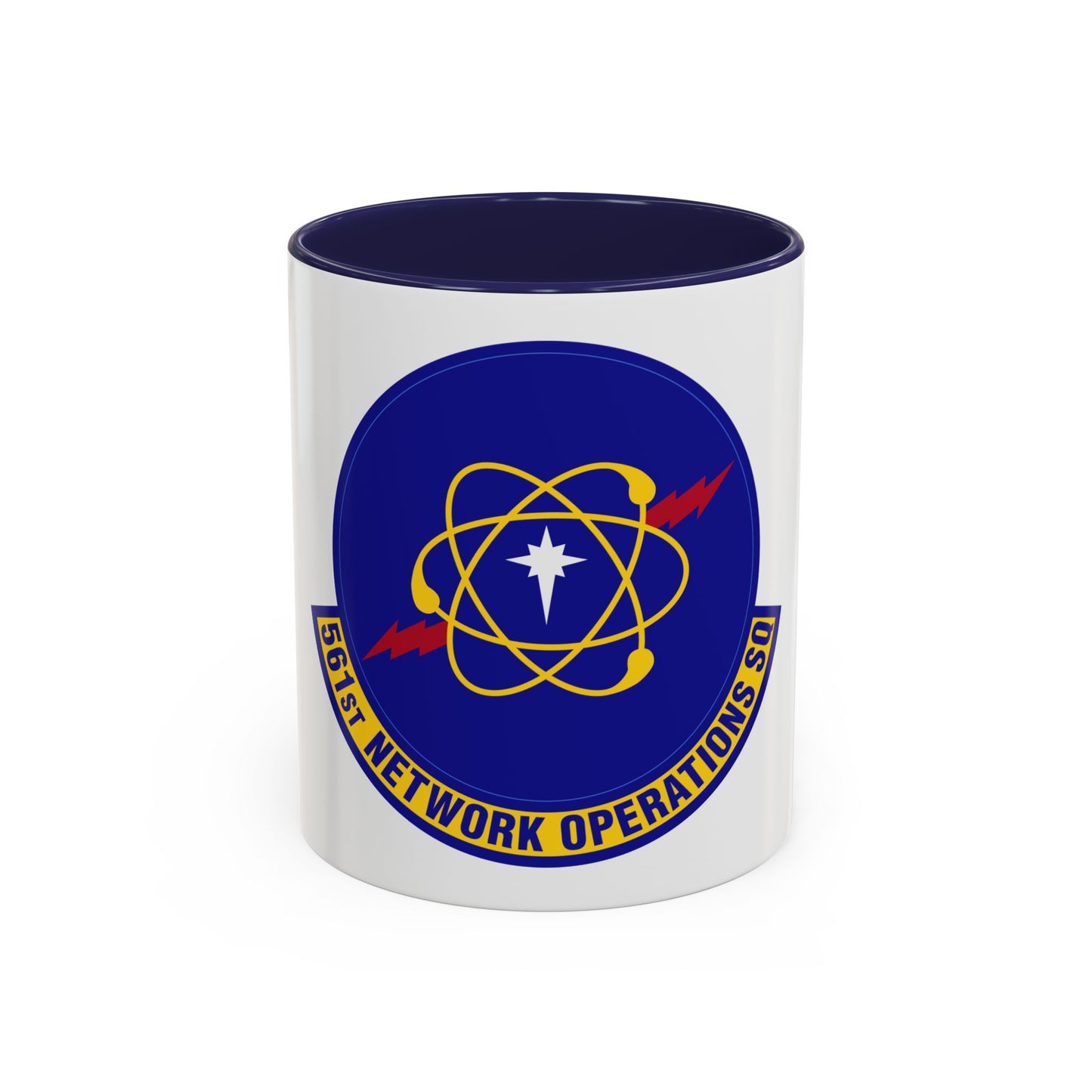 561 Network Operations Squadron ACC (U.S. Air Force) Accent Coffee Mug
