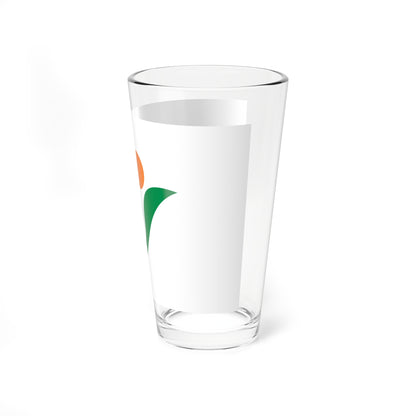 Flag of Kitaakita Akita (Japan) Pint Glass 16oz