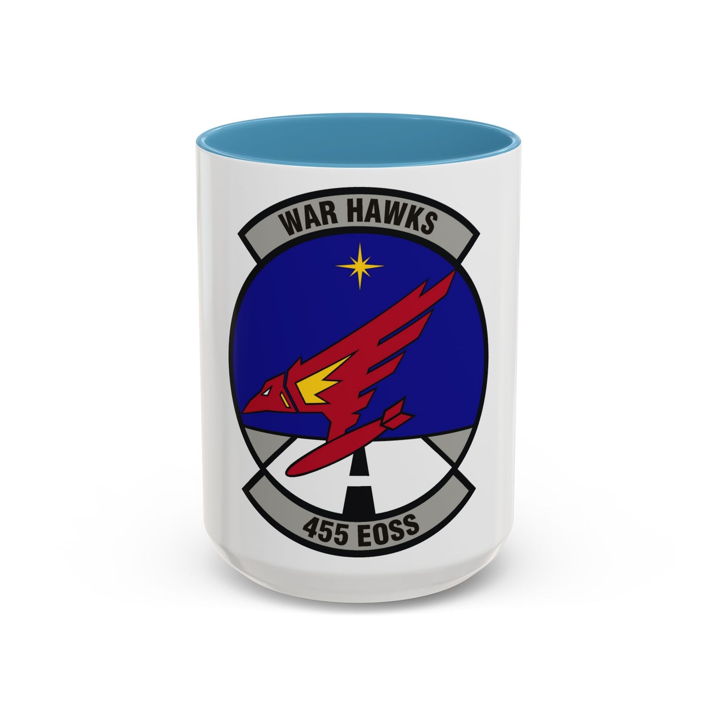 455th Expeditionary Operations Support Squadron (U.S. Air Force) Accent Coffee Mug