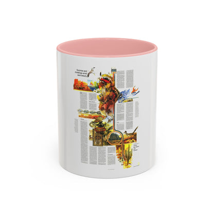 USA - Southwest 2 (1977) (Map) Accent Coffee Mug