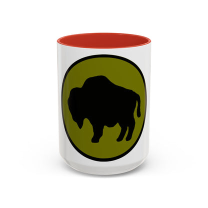 US 92nd Infantry Division (U.S. Army) Accent Coffee Mug