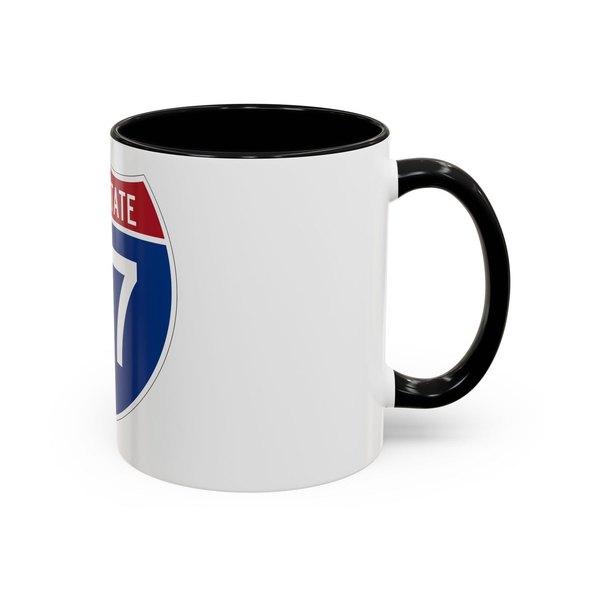 Interstate 57 (U.S. Highways) Accent Coffee Mug