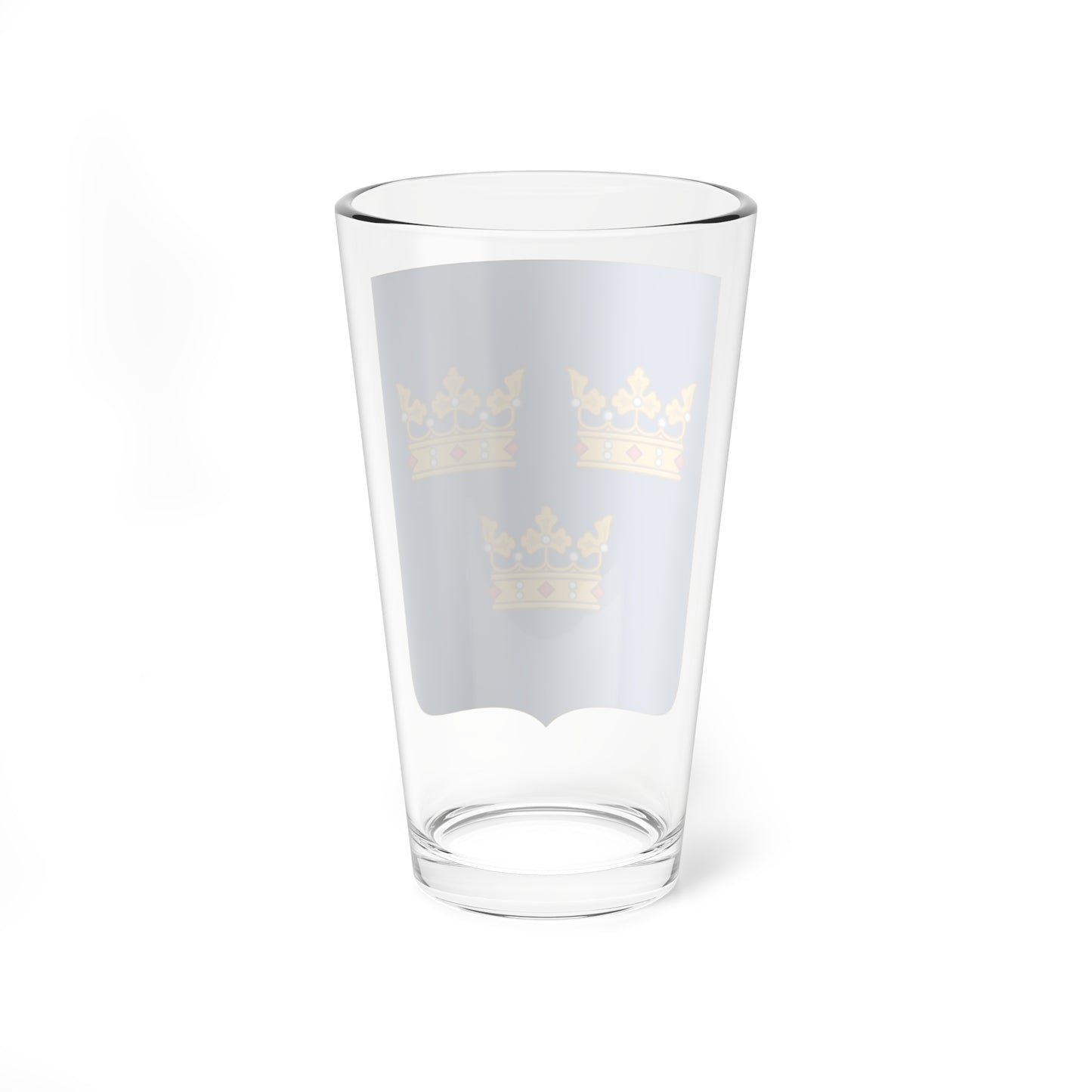 Shield of arms of Sweden (Sweden) (Coat of Arms) Pint Glass 16oz