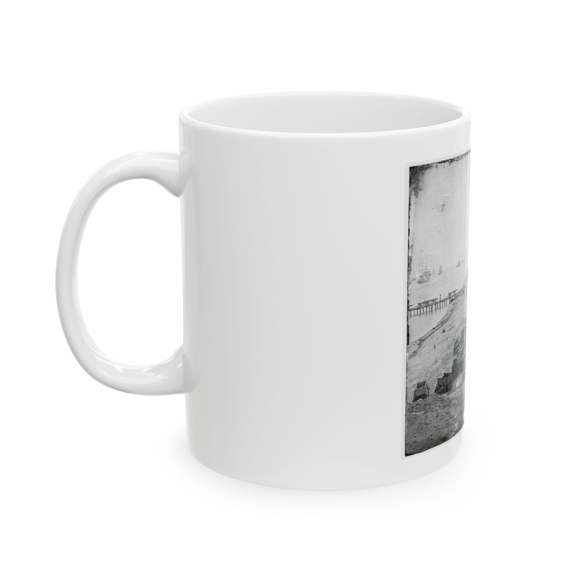 Yorktown, Va. Federal Wagon Park (U.S. Civil War) White Coffee Mug