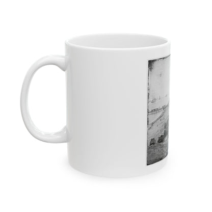 Yorktown, Va. Federal Wagon Park (U.S. Civil War) White Coffee Mug
