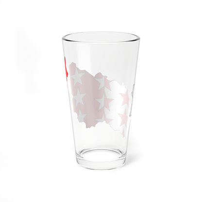 Canton du Valais (Switzerland) Pint Glass 16oz