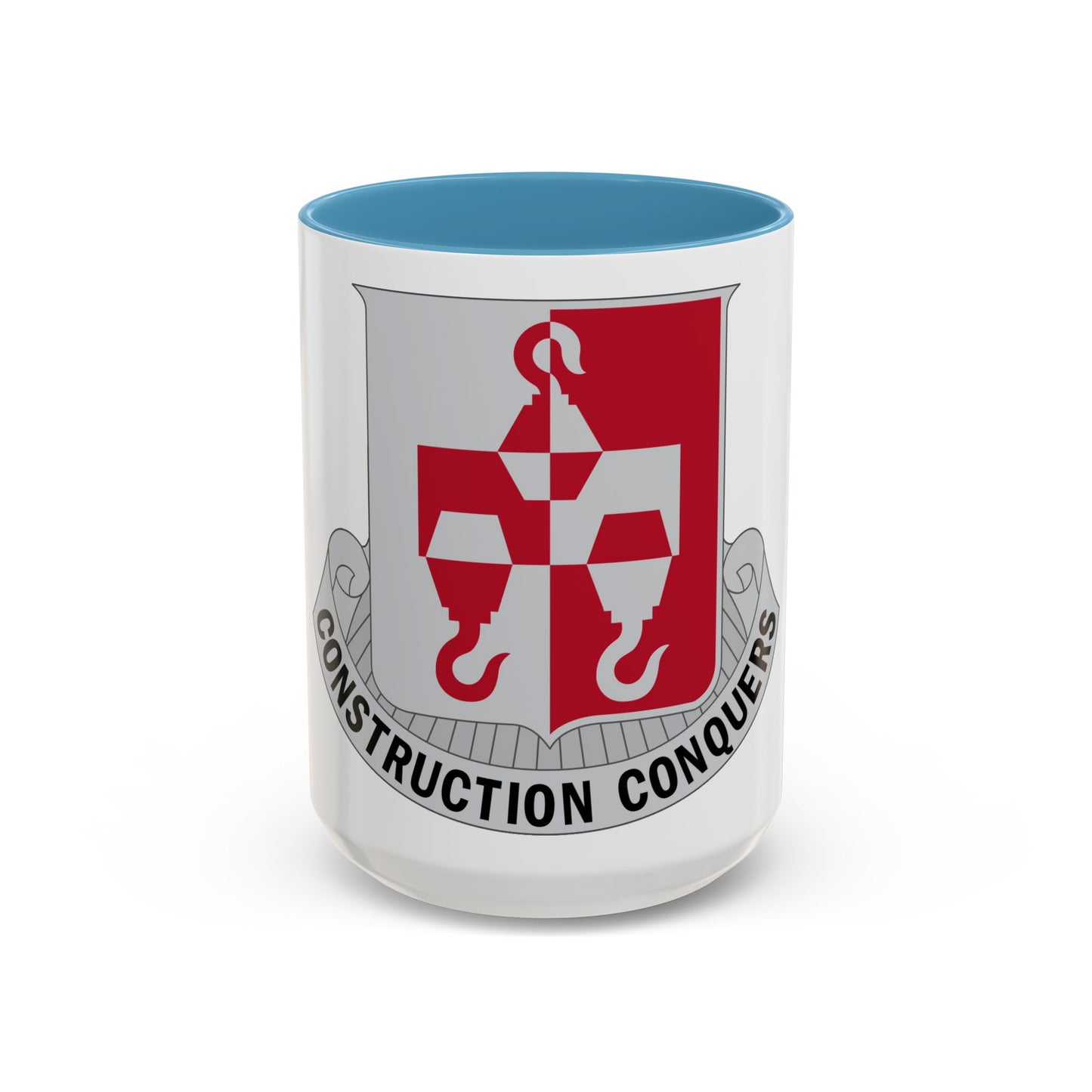 244 Engineer Battalion (U.S. Army) Accent Coffee Mug