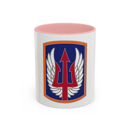 185 Aviation Brigade (U.S. Army) Accent Coffee Mug