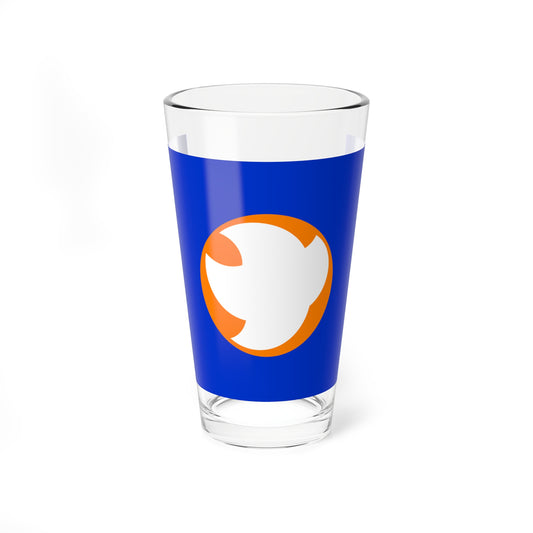 Flag of Nagiso Nagano (Japan) Pint Glass 16oz