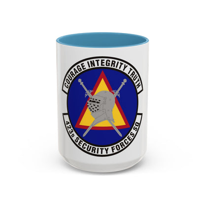 423d Security Forces Squadron (U.S. Air Force) Accent Coffee Mug