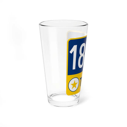 183A Toll Road free (Texas) (Road Sign) Pint Glass 16oz - Go Mug Yourself