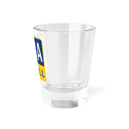 183A Toll Road free (Texas) (Road Sign) Shot Glass 1.5oz - Go Mug Yourself