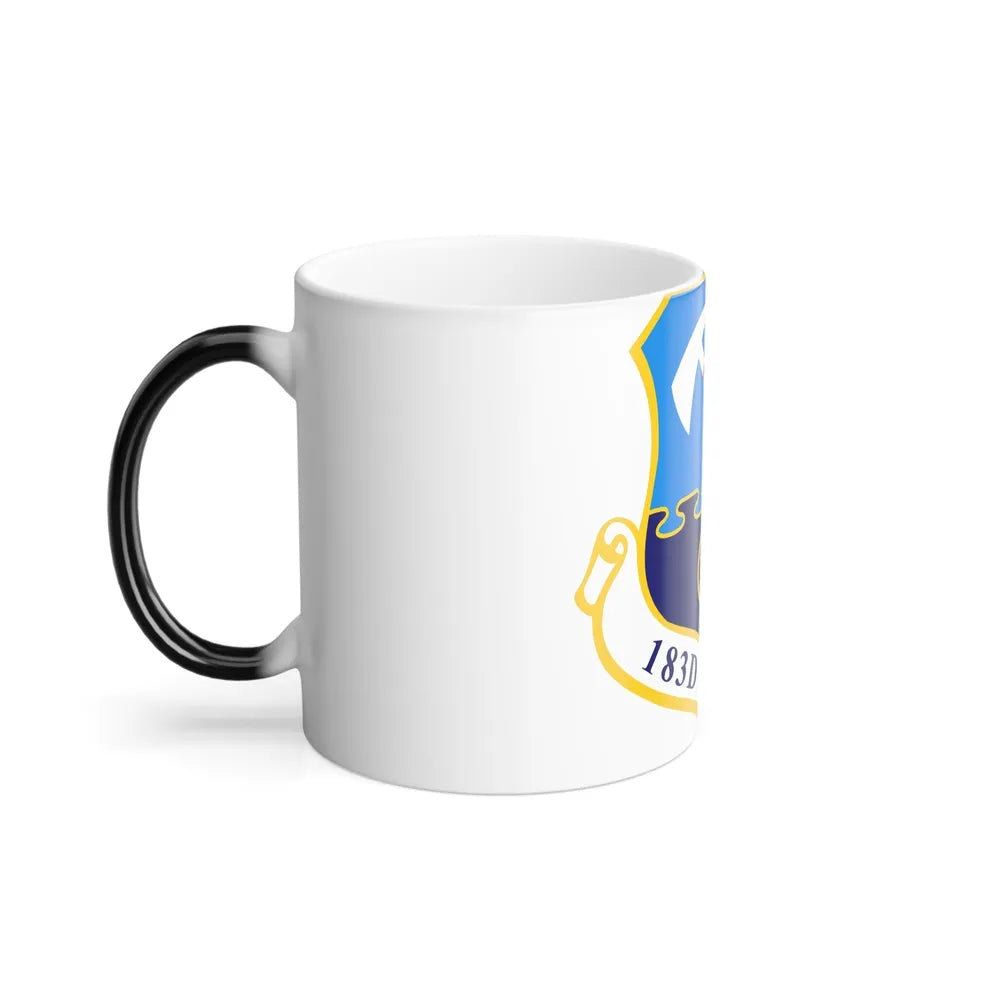 183d Wing emblem (U.S. Air Force) Color Changing Coffee Mug-Go Mug Yourself