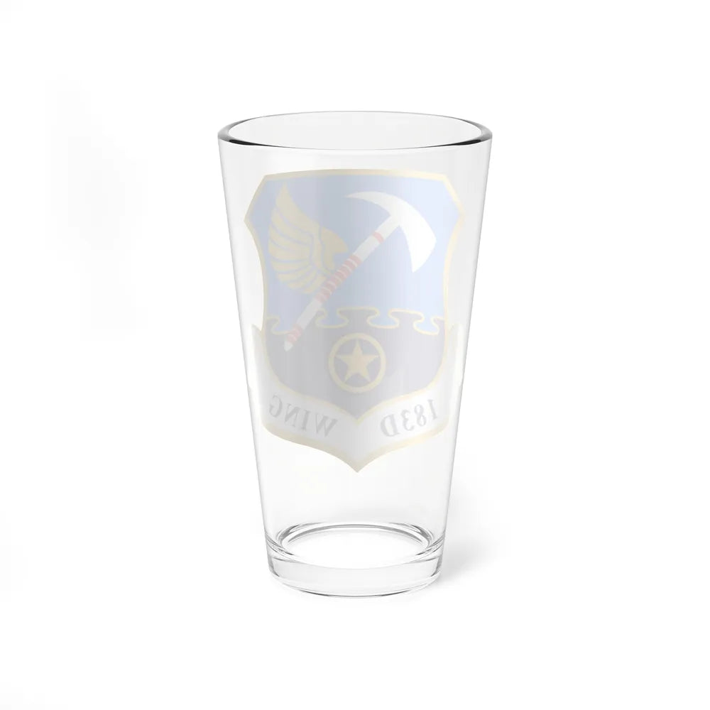 183d Wing emblem (U.S. Air Force) Pint Glass 16oz-Go Mug Yourself