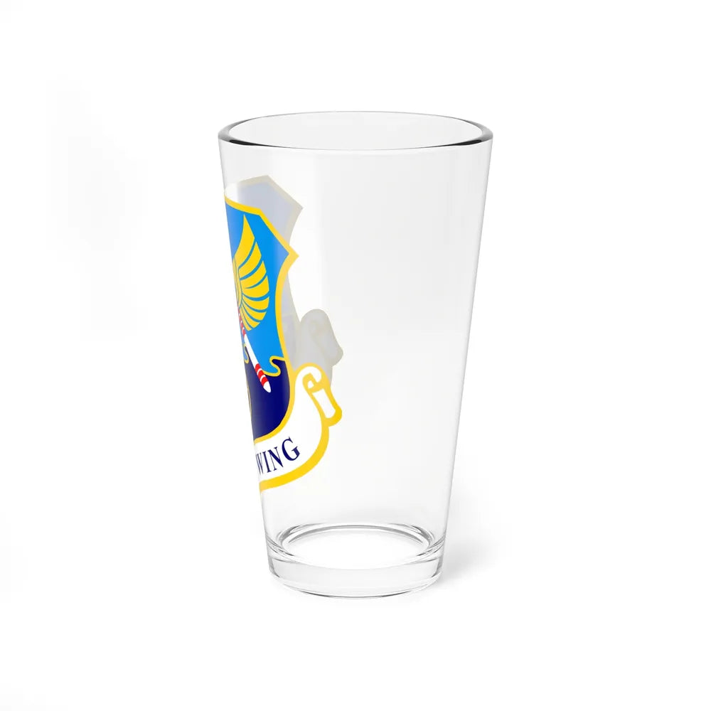 183d Wing emblem (U.S. Air Force) Pint Glass 16oz-Go Mug Yourself